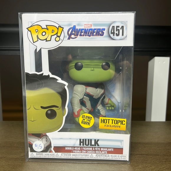 Funko POP! Avengers, Hulk 451 Glow - Picture 1 of 8